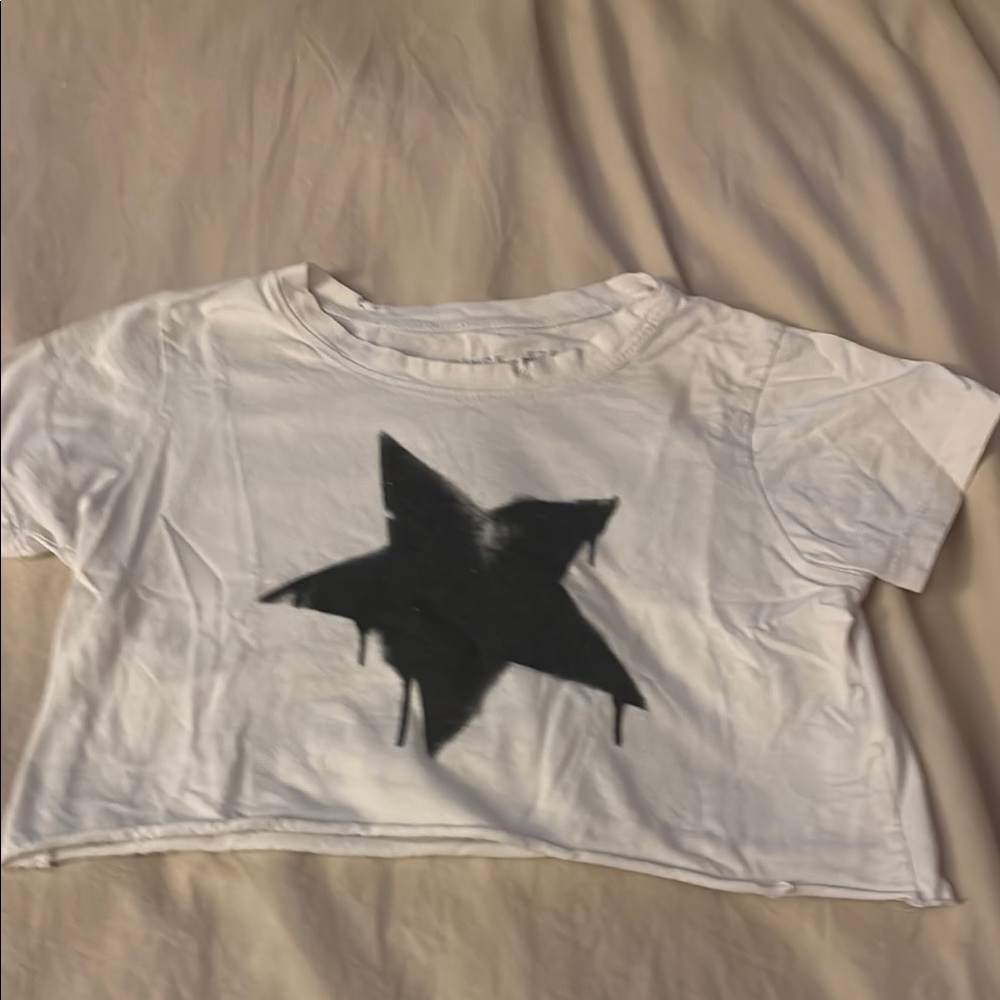 Prince Peter Kids White Star Print T-Shirt